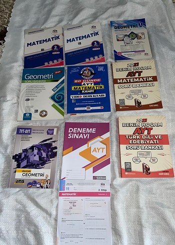 TYT-AYT Matematik ve Edebiyat Soru Bankası Kitapları