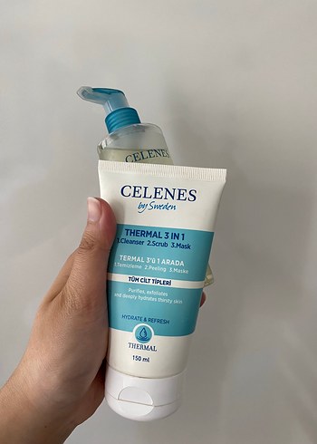 Beden Celenes Termal 3'ü 1 Arada Temizleyici Set