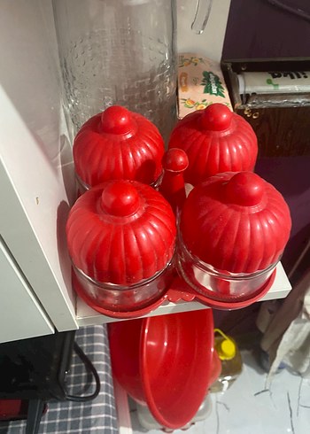 Kırmızı Mutfak Baharat Seti