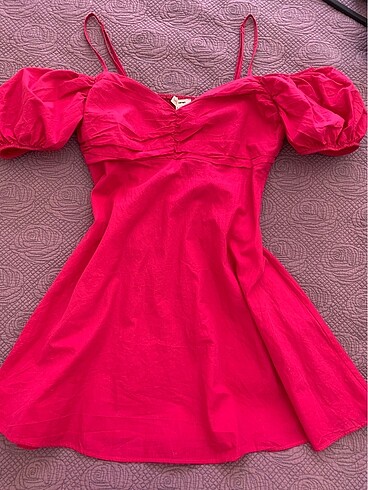 Pembe yazlık elbise