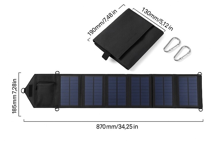 60W Solar güç kaynağı şarj istasyonu powerbank