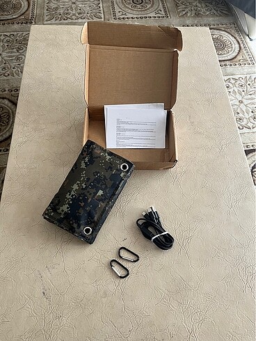 Diğer 60W Solar güç kaynağı şarj istasyonu powerbank