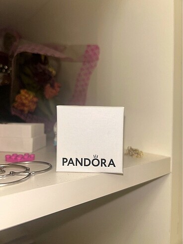 Pandora Pandora kırmızı kalp yüzük