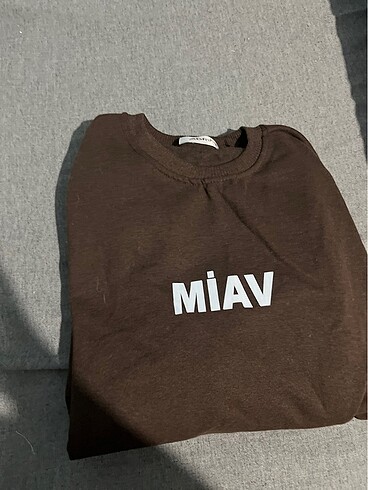 l Beden kahverengi Renk Sweatshirt