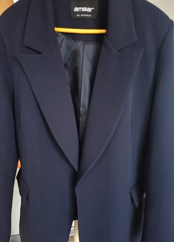 m Beden Lacivert oversize ceket