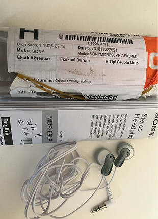 Sony MDR-E9LP