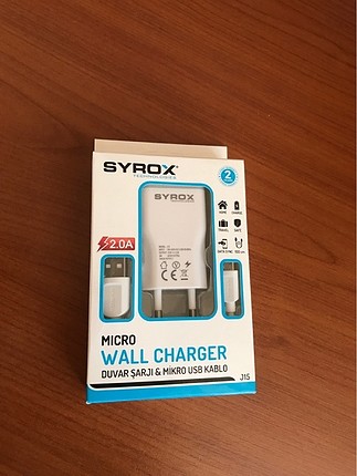 Şarj set Samsung syrox 2.0A
