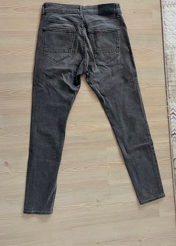 Gri Erkek Denim Pantolon - Görsel 3