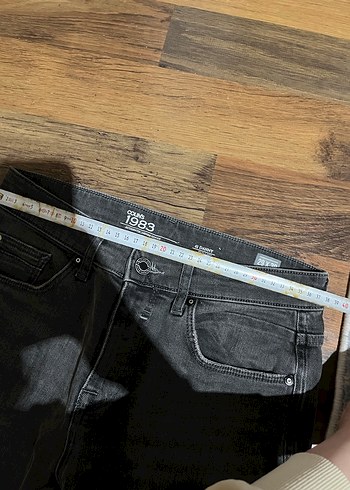 Gri Erkek Denim Pantolon - Görsel 4