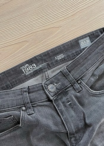 Gri Erkek Denim Pantolon - Görsel 2