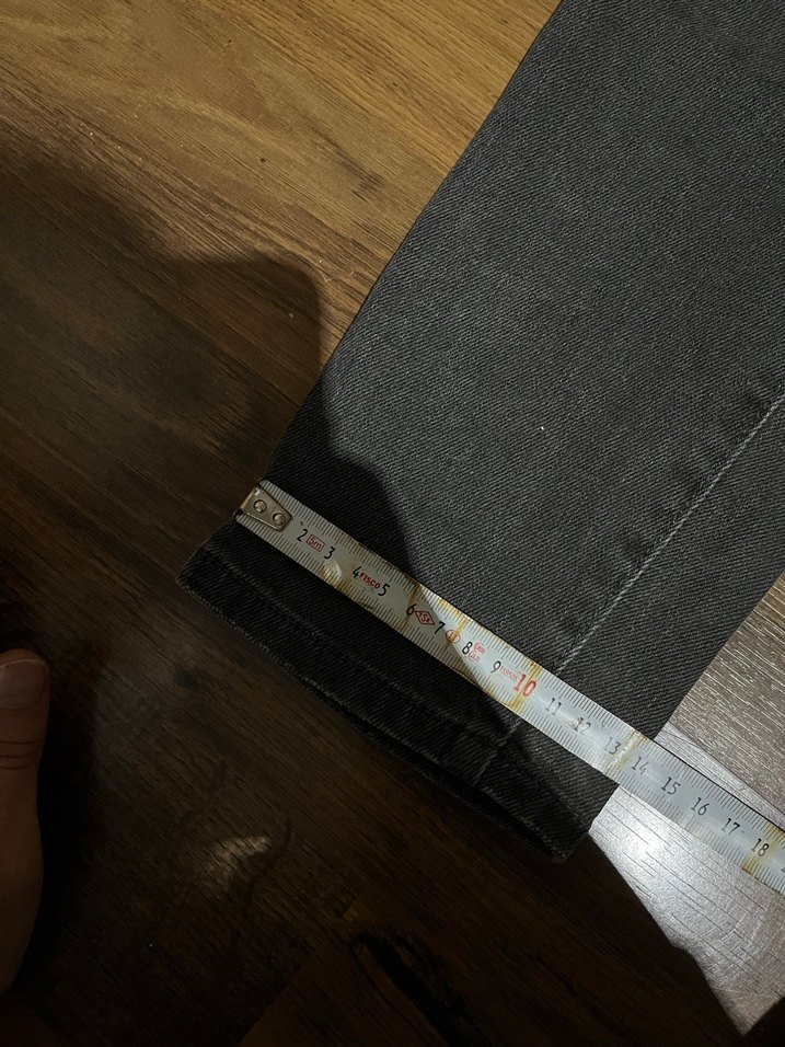 Gri Erkek Denim Pantolon - Görsel 5