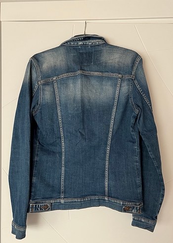 Erkek Düğmeli Denim Ceket - Görsel 3