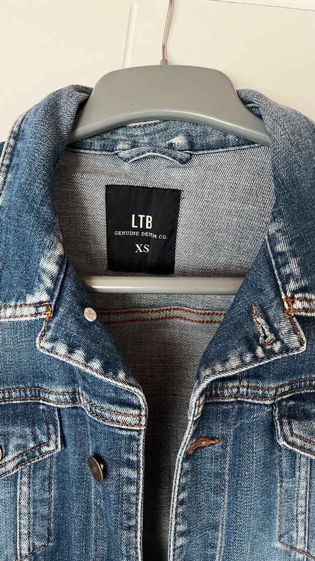 Erkek Düğmeli Denim Ceket - Görsel 2