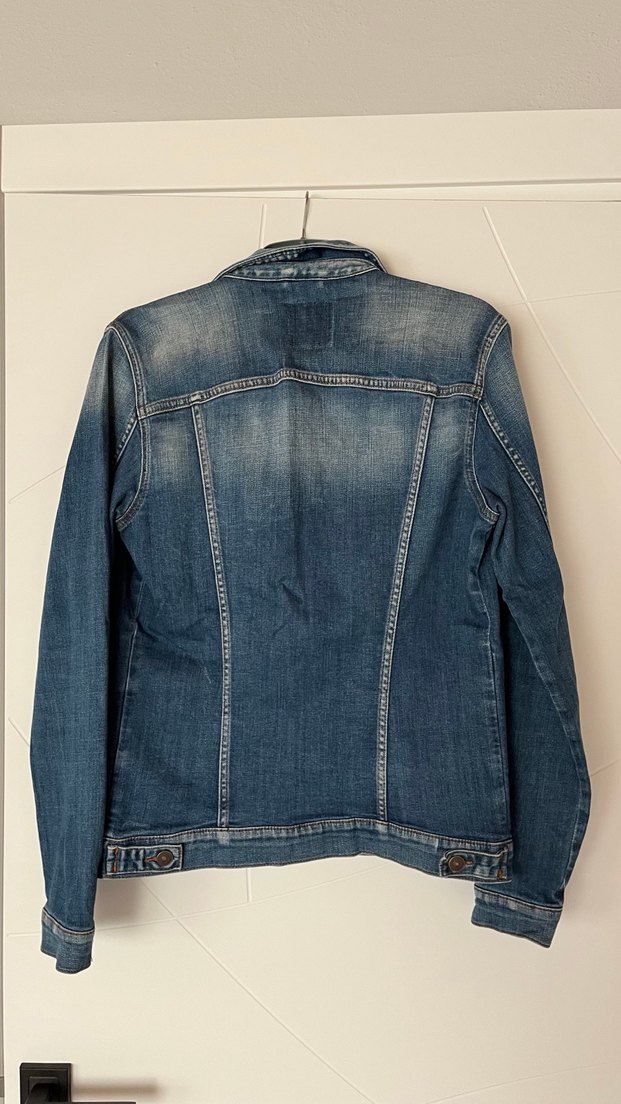 Erkek Düğmeli Denim Ceket - Görsel 3