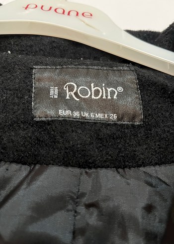 Siyah Düğmeli Kaban - Görsel 3