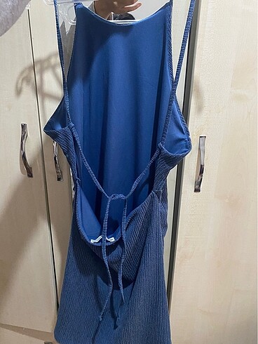 Pull bear L beden elbise - Görsel 6