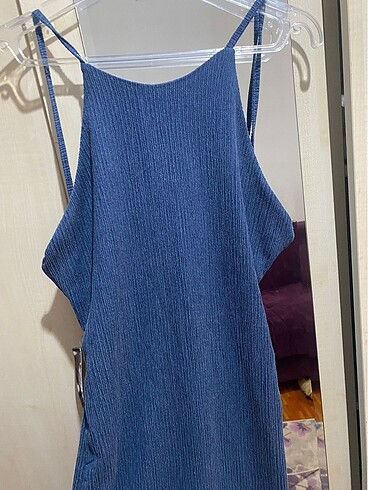 Pull bear L beden elbise - Görsel 5