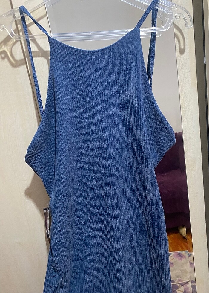 Pull bear L beden elbise - Görsel 5