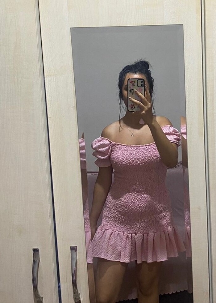 Tiffany tomato elbise - Görsel 2