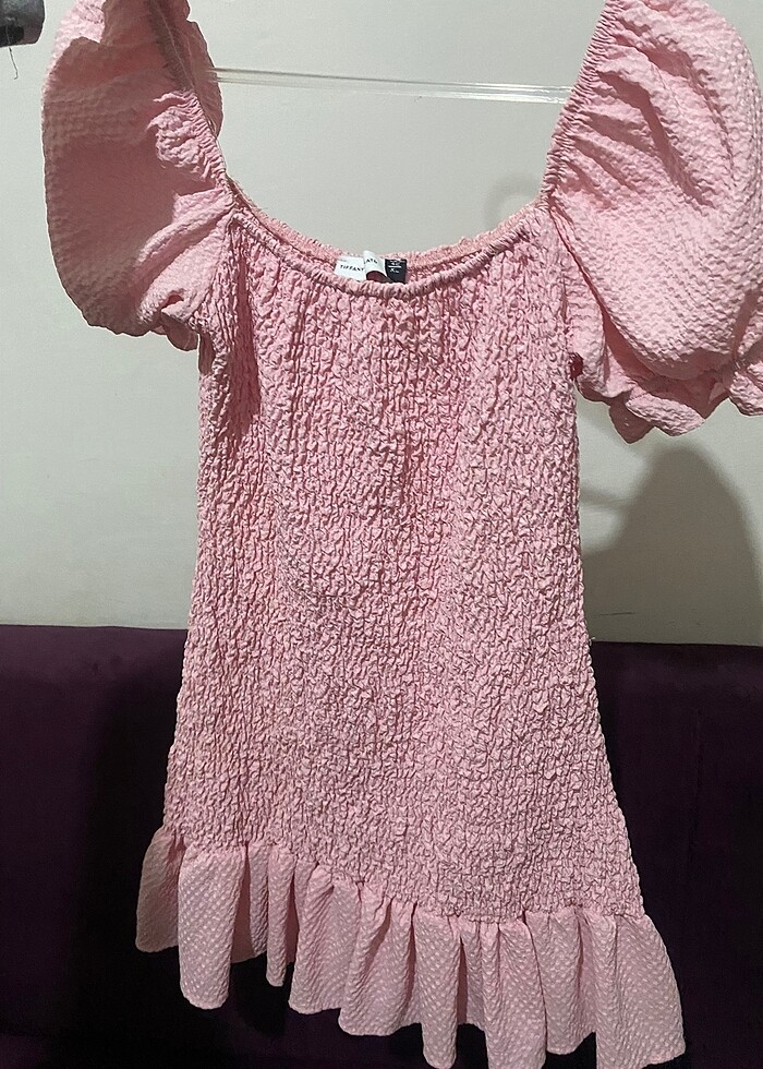 Tiffany tomato elbise - Görsel 4