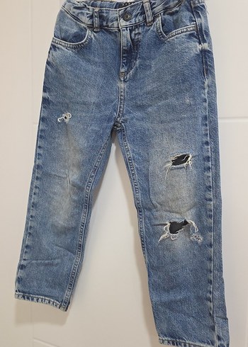 Erkek Çocuk Bol Kesim Kot Pantolon - Görsel 3