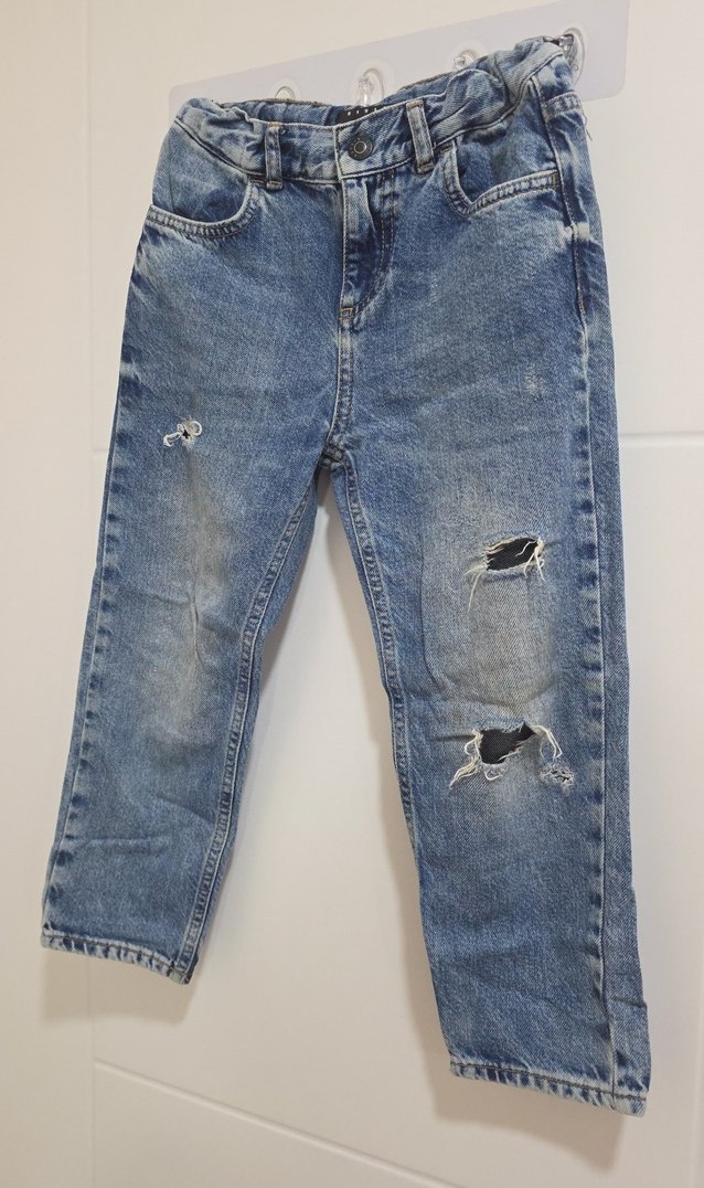 Erkek Çocuk Bol Kesim Kot Pantolon - Görsel 3