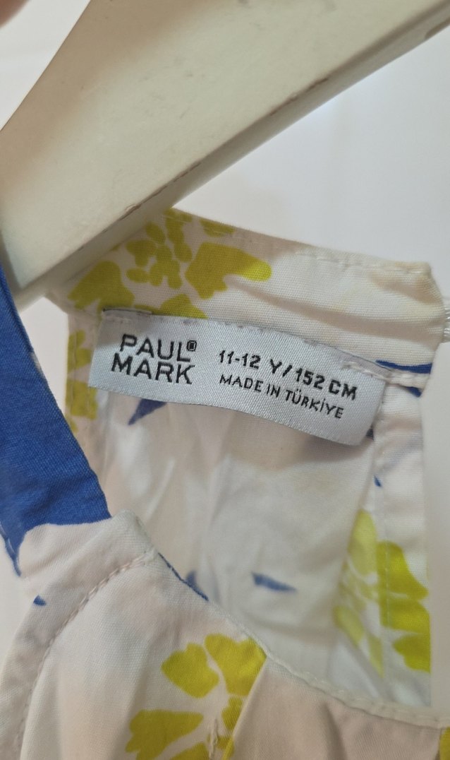 Kolsuz Bohem Çiçek Desenli Kız Elbisesi - Görsel 3