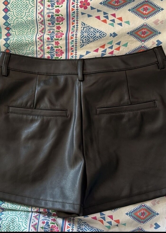 Deri şort - Görsel 2