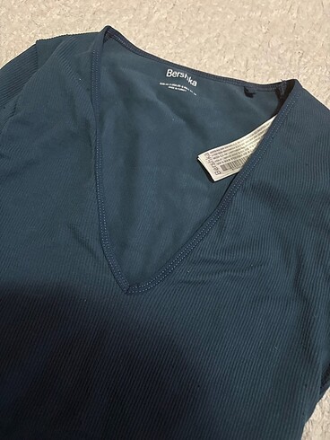 s Beden mavi Renk Bershka sporcu üstü