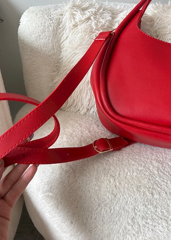 Prada Prada Kırmızı Deri Kadın Çanta