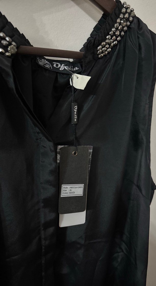 gece elbisesi saten - Görsel 2