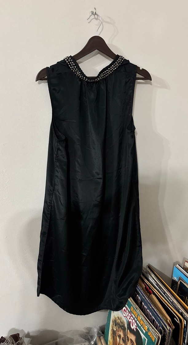 gece elbisesi saten - Görsel 4