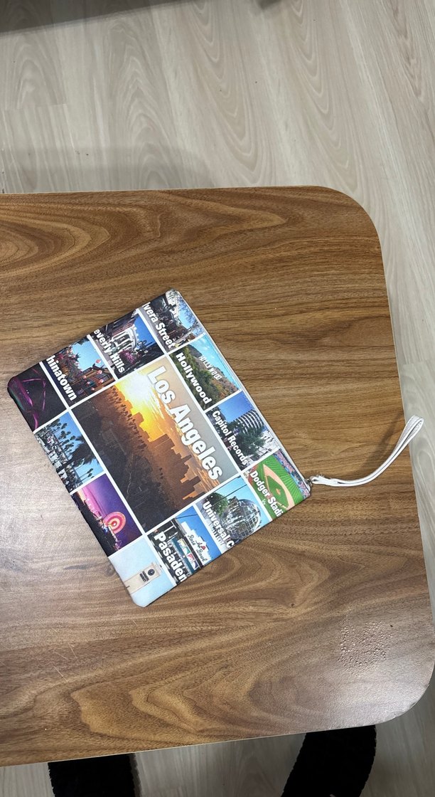 Baskılı Deri Çok Renkli Kadın Portföy Çanta - Görsel 2