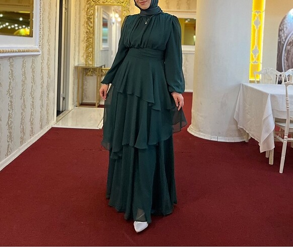 Yeşil abiye