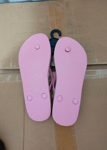 Gezer Pembe Desenli Kadın Terlik