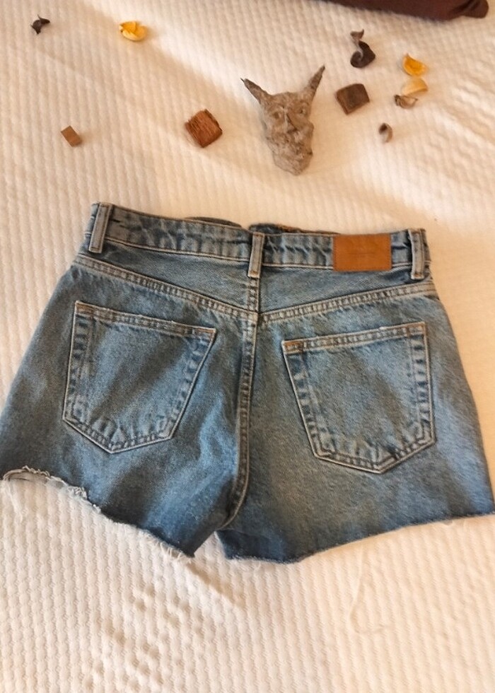  BERSHKA KOT ŞORT - Görsel 2