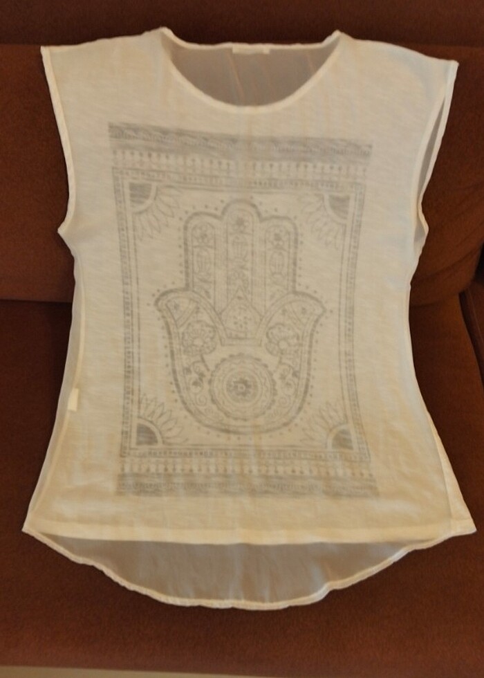 FATMA ANA'NIN ELİ DESENLİ BLUZ - Görsel 2