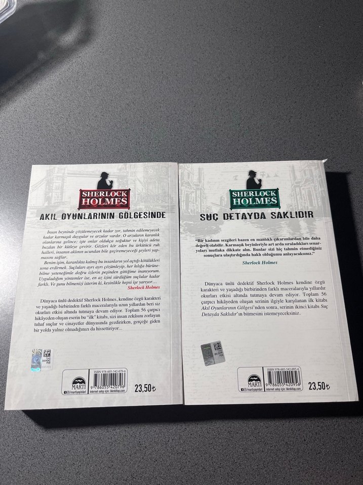 Sherlock Holmes 2'li Suç ve Akıl Kitap Seti - Görsel 2