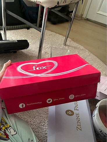 38 Beden fox shoes babet sadece 1 kere giyildi