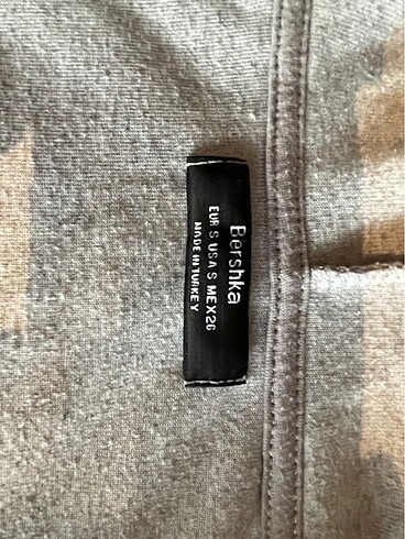 s Beden gri Renk Bershka kadın sweat