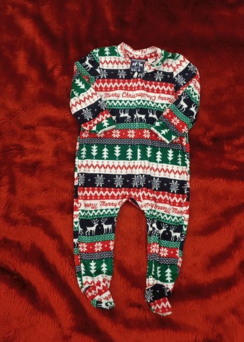 Renkli Desenli Polar Bebek Tulumu - Görsel 3