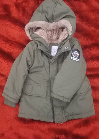 Kapüşonlu, Kürklü Erkek Çocuk Mont - Görsel 6