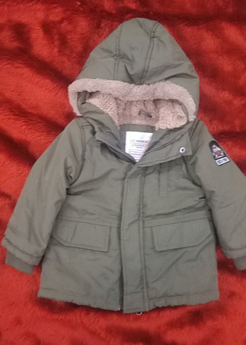 Kapüşonlu, Kürklü Erkek Çocuk Mont - Görsel 5