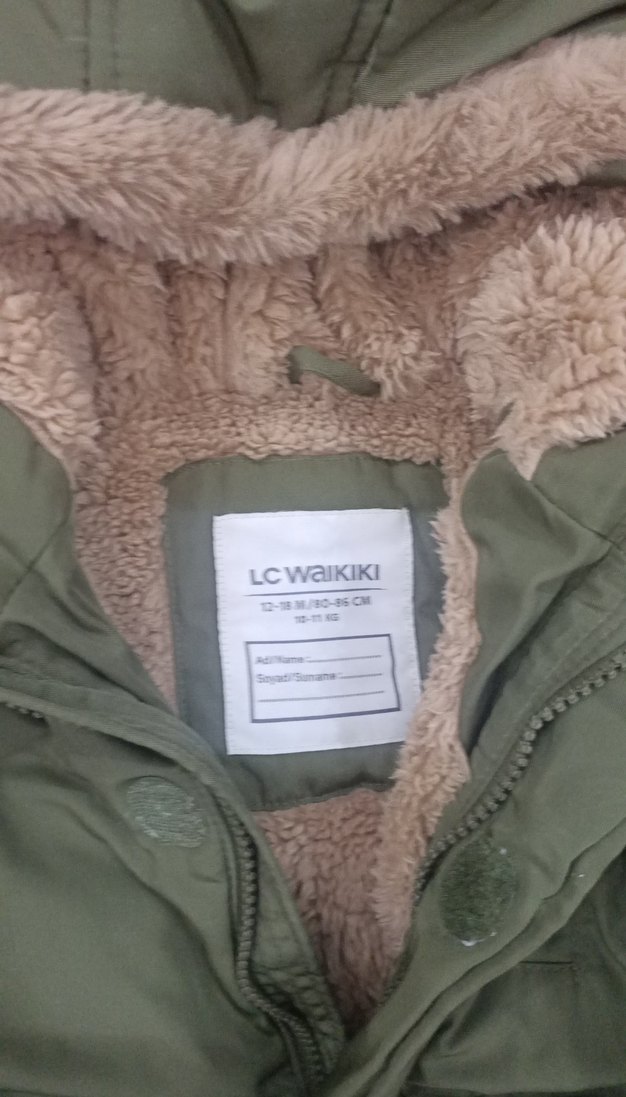 Kapüşonlu, Kürklü Erkek Çocuk Mont - Görsel 3