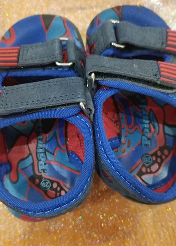 Erkek Çocuk Renkli bantlı sandalet - Görsel 4