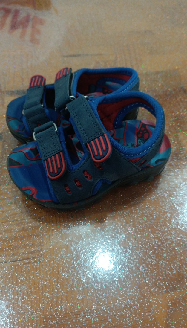 Erkek Çocuk Renkli bantlı sandalet - Görsel 3