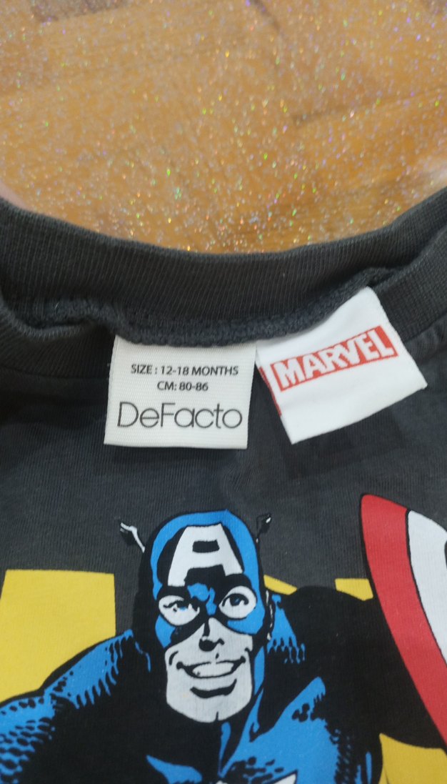 Marvel Ki
aptan Amerika Baskılı Erkek Çocuk Takımı - Görsel 5