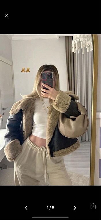 Zara biker ceket