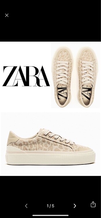 Zara ayakkabı