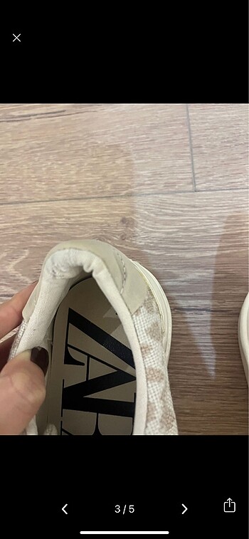 37 Beden Zara ayakkabı